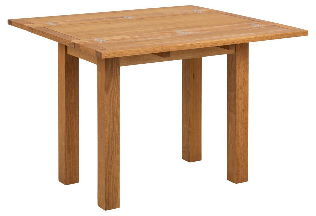 ESSTISCH Eichenfurnier - Eiche Wotan, Holzwerkstoff (90/100/75cm) - ebuy24