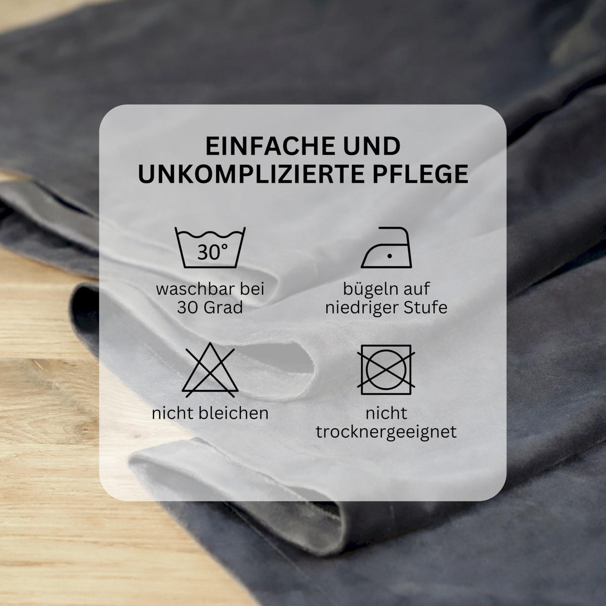 ÖSENVORHANG VELVET SIGNATURE - Anthrazit, Textil (140/1/250cm) - Tom Tailor