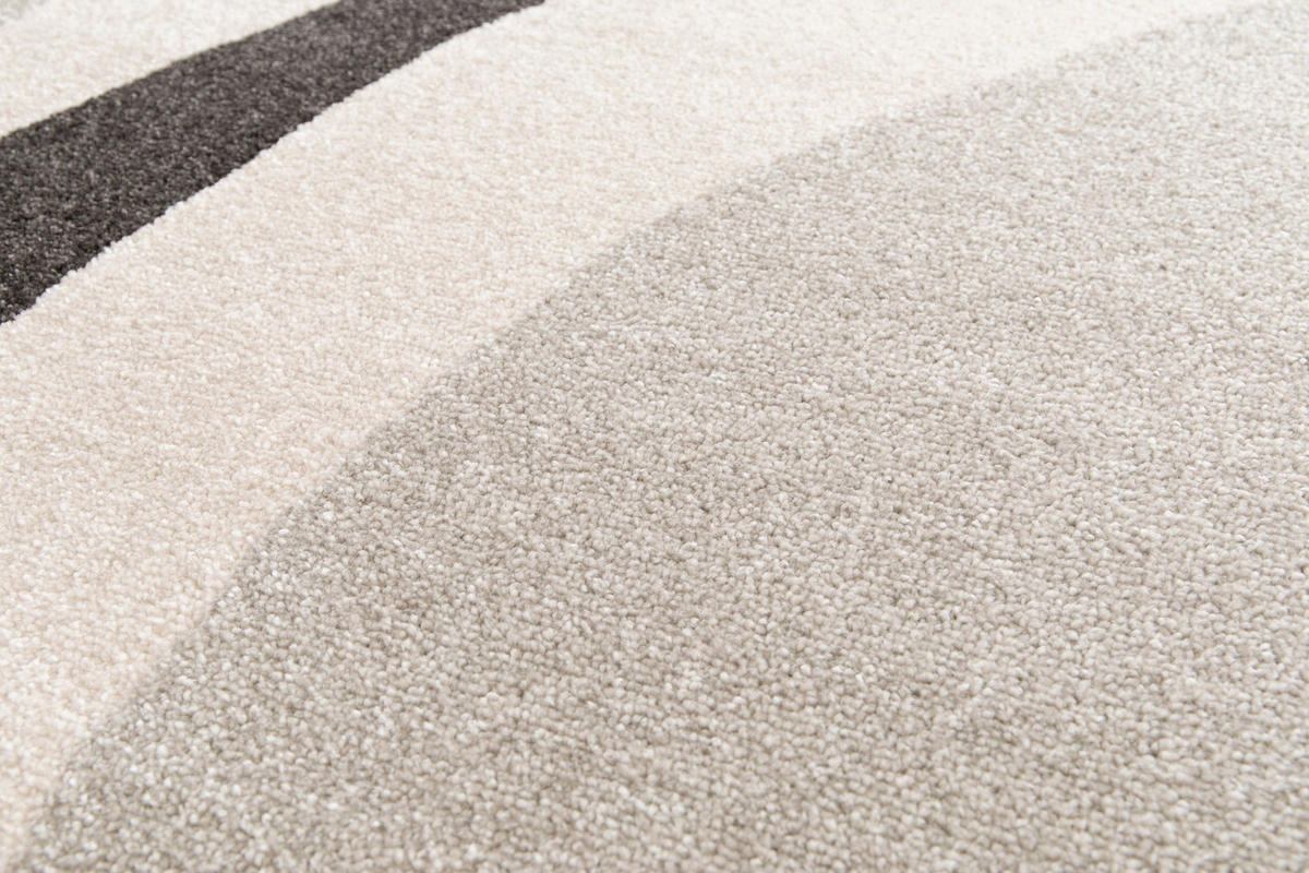 TEPPICH, Superweicher, grafischer grau - Grau, Textil (160/230cm) - AFK Living