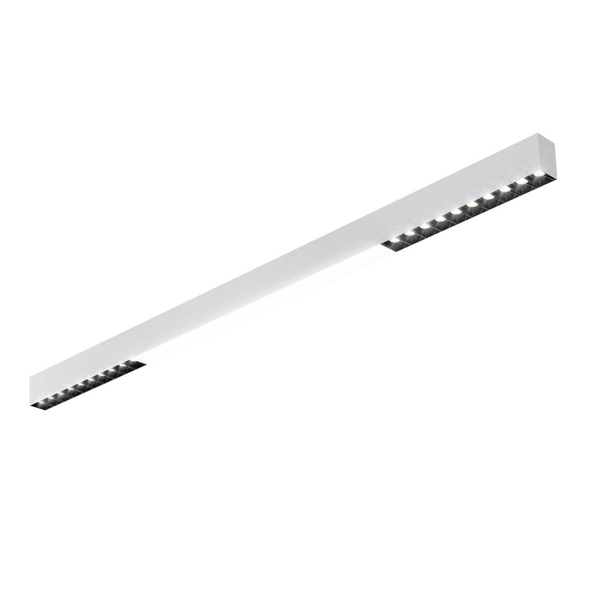 LED-DECKENLEUCHTE Ritter 107/3.5/5.5 cm - Weiß, Metall (3.5/107/5.5cm) - Nettlife