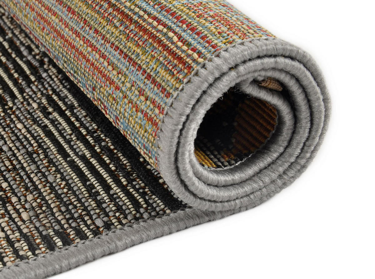 OUTDOORTEPPICH Aurora 80x165 cm - Grau, Textil (80/165cm) - Gino Falcone