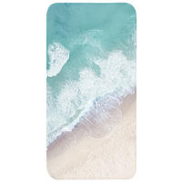 WC PŘEDLOŽKA Pláž - Moře - Příroda - Léto 60x120 cm - tyrkysová, textil/plast (60/1cm) - OnlyWow