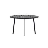GARTENTISCH, Giardini, Schwarz, Metall, 120 x 120 x 74 cm - Schwarz, Metall (120/120/74cm) - ebuy24
