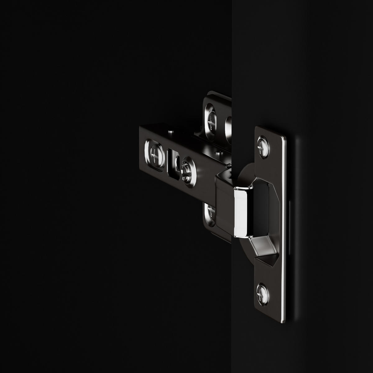 SCHUHSCHRANK mit verstellbaren Regalen und Schubladen, Schwarz - Schwarz, Holzwerkstoff (24/107/95cm) - Urban Meuble