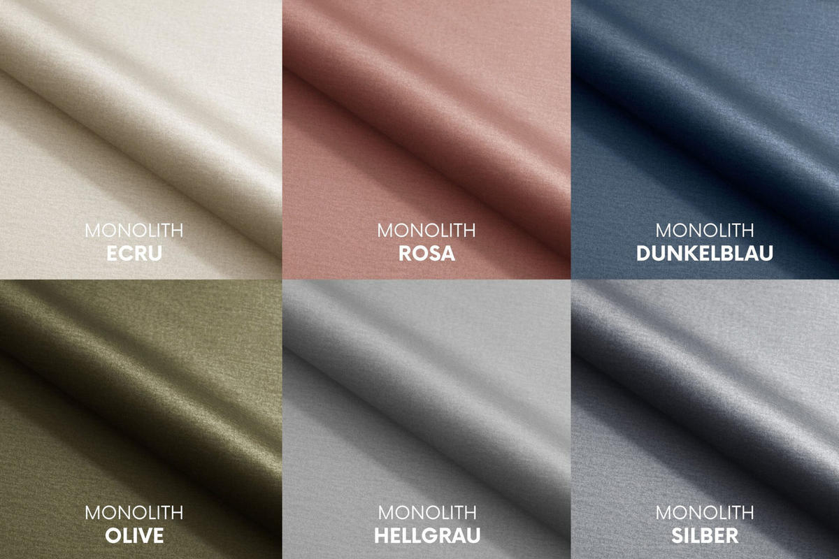 SOFA Mit Schlaffunktion Und Bettkasten, Veloursstoff Monolith, Ecru, PIANO - Ecru, Holz (207/91/103cm) - Kaiser Möbel