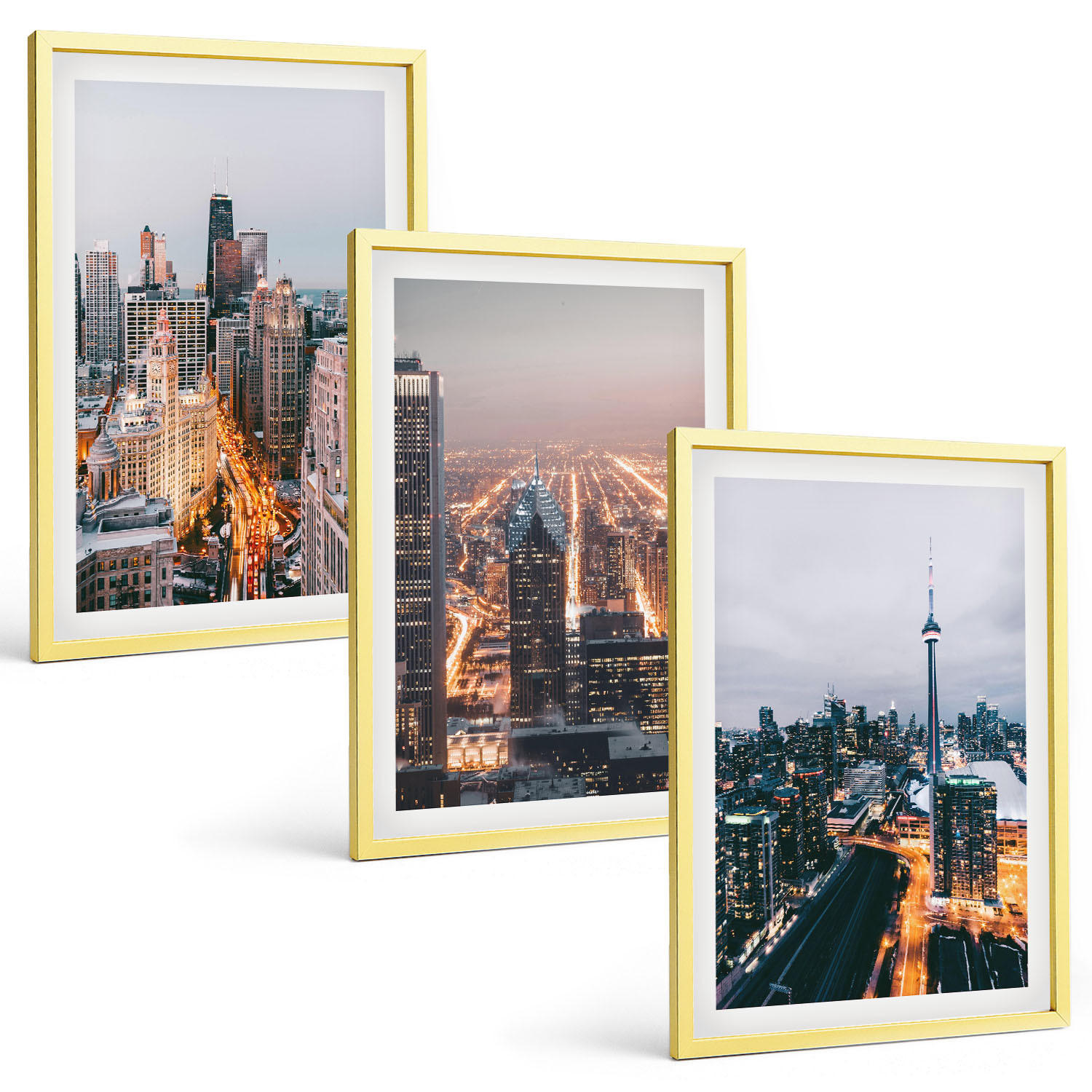 Tulup Bilder Gold 40x60 cm