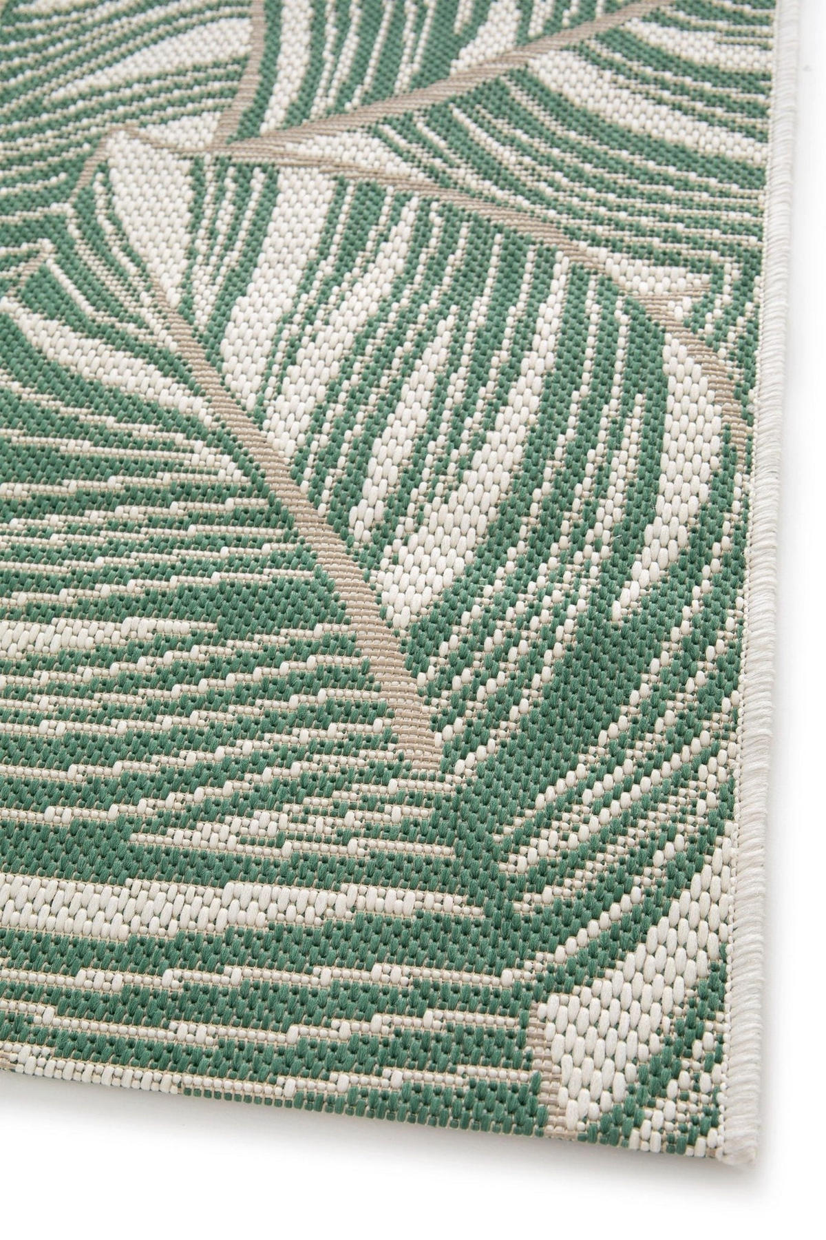 DESIGN Teppich für Innen- und Außenbereich robust grün - Grün, Textil (200/290cm) - AFK Living