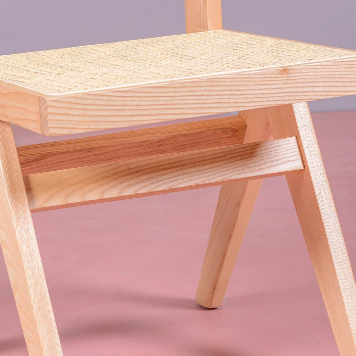 STUHL Holz Eschefarben - Eschefarben, Holz (44/83/52cm) - Nest Dream