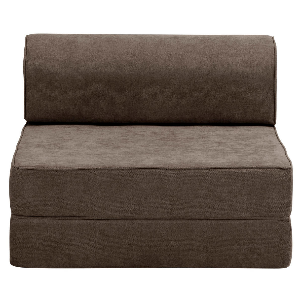 FALTSESSEL Katusha Flachgewebe schoko - Mokka, Kunststoff (80/57/80cm) - 58aufmkessel