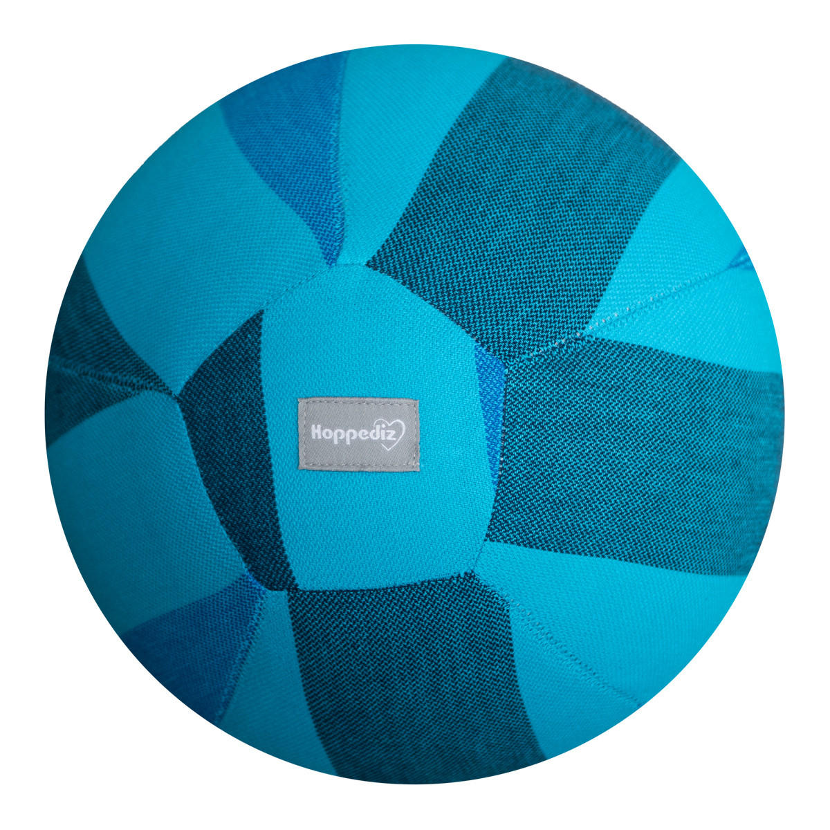KINDERBALL Luftballon-Hülle - Türkis/Blau, Textil (25/25/25cm) - Hoppediz