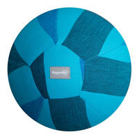 KINDERBALL Luftballon-Hülle - Türkis/Blau, Textil (25/25/25cm) - Hoppediz