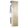 GARDEROBE Carlton Paneel in Eiche sägerau - Eiche San Remo, Holzwerkstoff (52/193/35cm) - Vladon