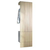 GARDEROBE Carlton Paneel in Eiche sägerau - Eiche San Remo, Holzwerkstoff (52/193/35cm) - Vladon