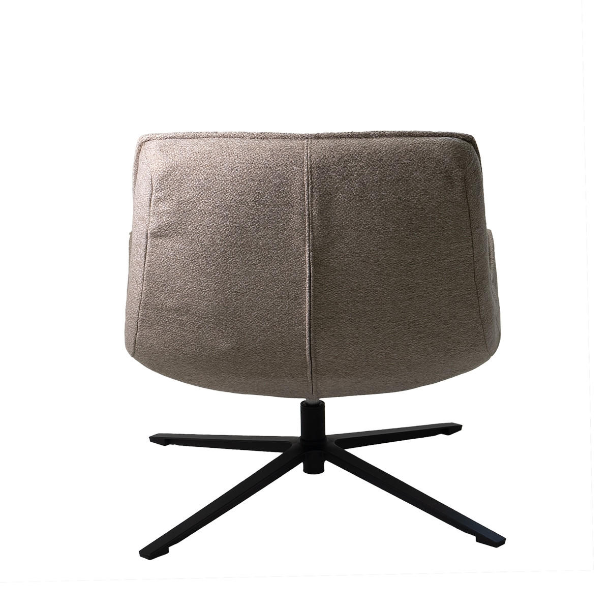 SESSEL aus Stoff, taupe - Taupe, Textil (86/84/74cm) - Giga Meubel