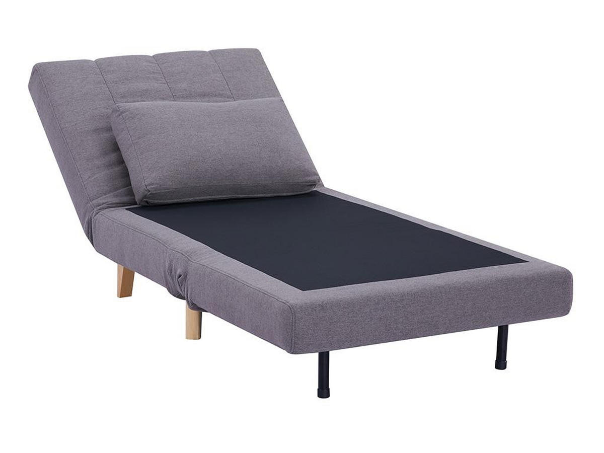 SCHLAFSESSEL - Stoff - Grau - STREVI - Grau, Textil (90/82/78cm) - Vente-Unique