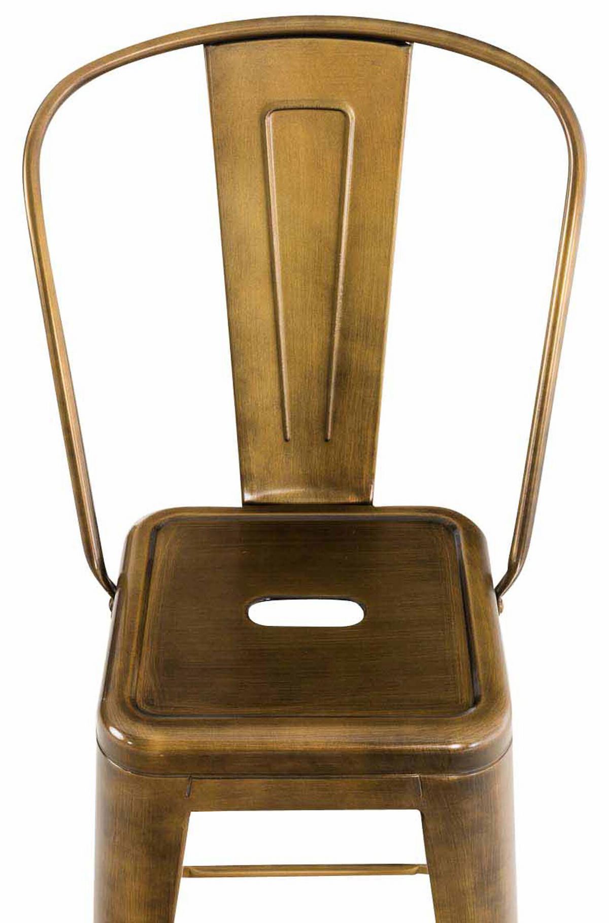 BARHOCKER Adnan, 4er Set, Gold - Goldfarben, Metall (44/100/52cm) - TPFLiving