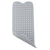 DUSCHMATTE Badewannenmatte 100/40 cm - Grau, Kunststoff (40/100cm) - Intirilife