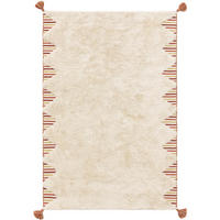 WOLLTEPPICH Floki Ivory 80x150 cm - Creme, Textil (80/150cm) - Lytte