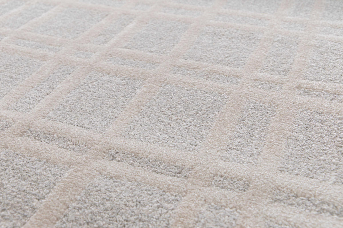 WEBTEPPICH Cremefarben Caledonia 80/150 cm - Creme, Naturmaterialien/Textil (80/150cm) - Atticgo