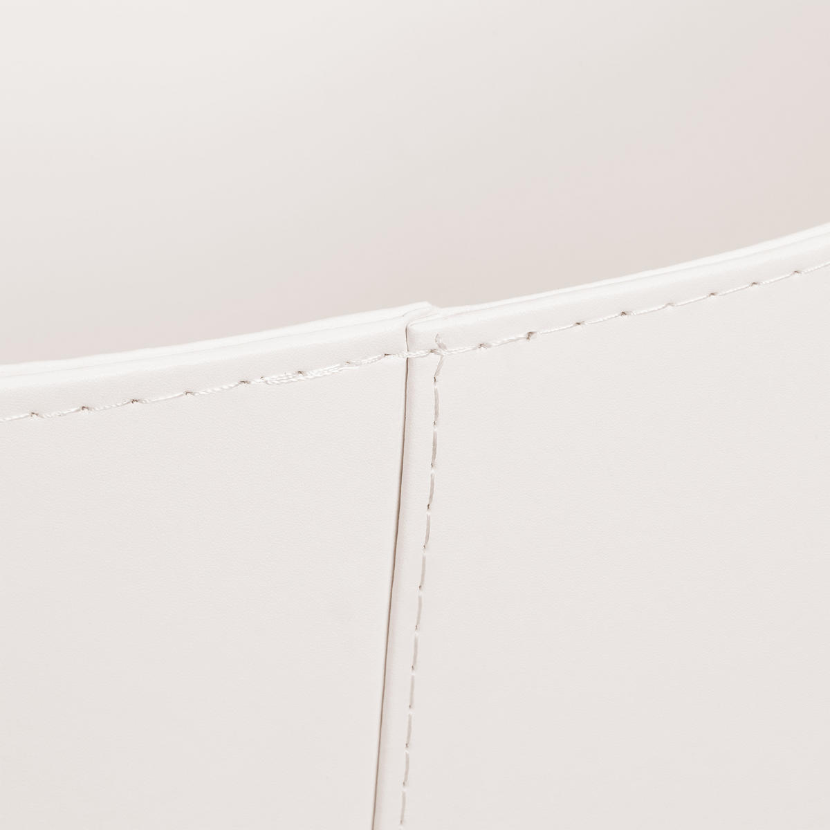 HOLZKORB - Creme, Wellpappe/Kunststoff (53.5/36/41cm) - Relaxdays