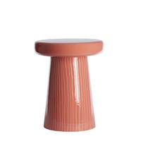 BEISTELLTISCH Nunoa Rot 41/41/51 cm - Rot, Metall (41/41/51cm) - Light & Living