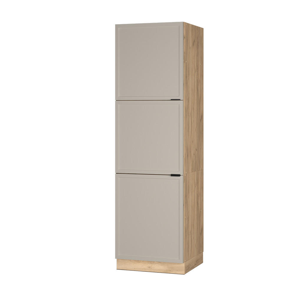 Vicco VYSOKÁ SKŘÍŇ Fame-Line, GreyBeige/Zlatý mocný dub, 60 cm