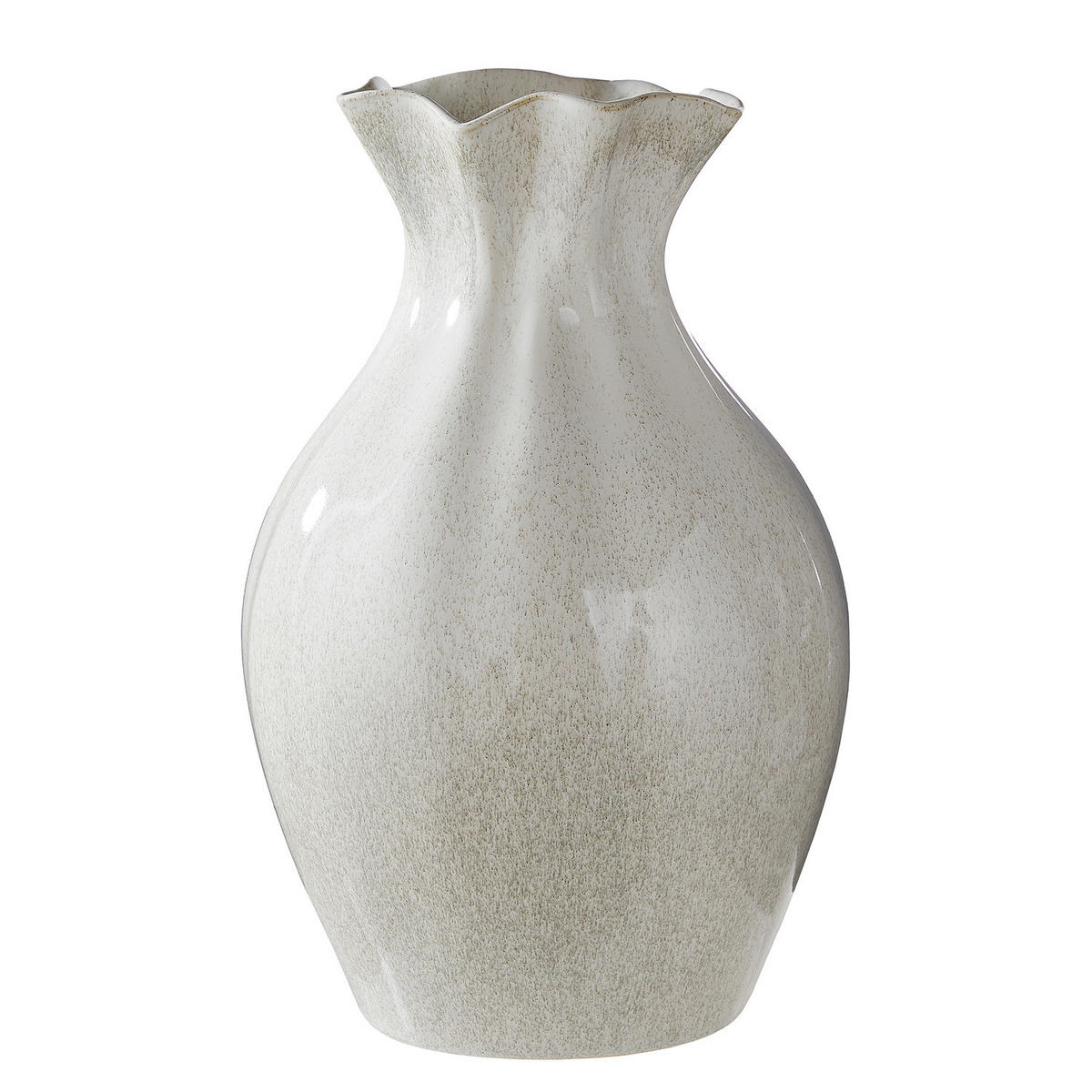 VASE Selina - Weiß, Keramik (37cm) - Butlers