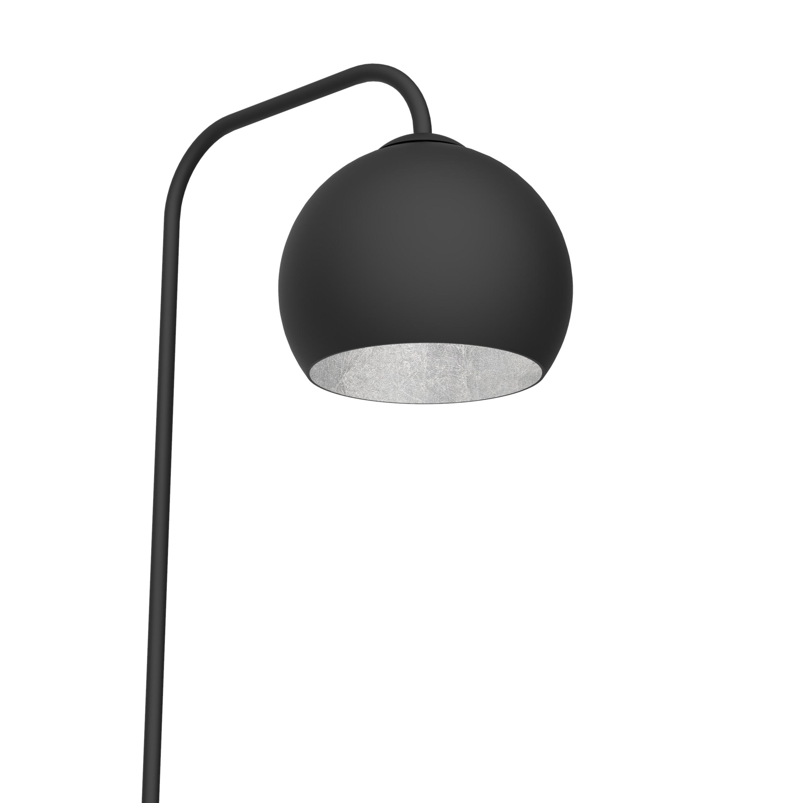STEHLEUCHTE Joe - Schwarz, Metall (40/65/170cm) - Lumicom