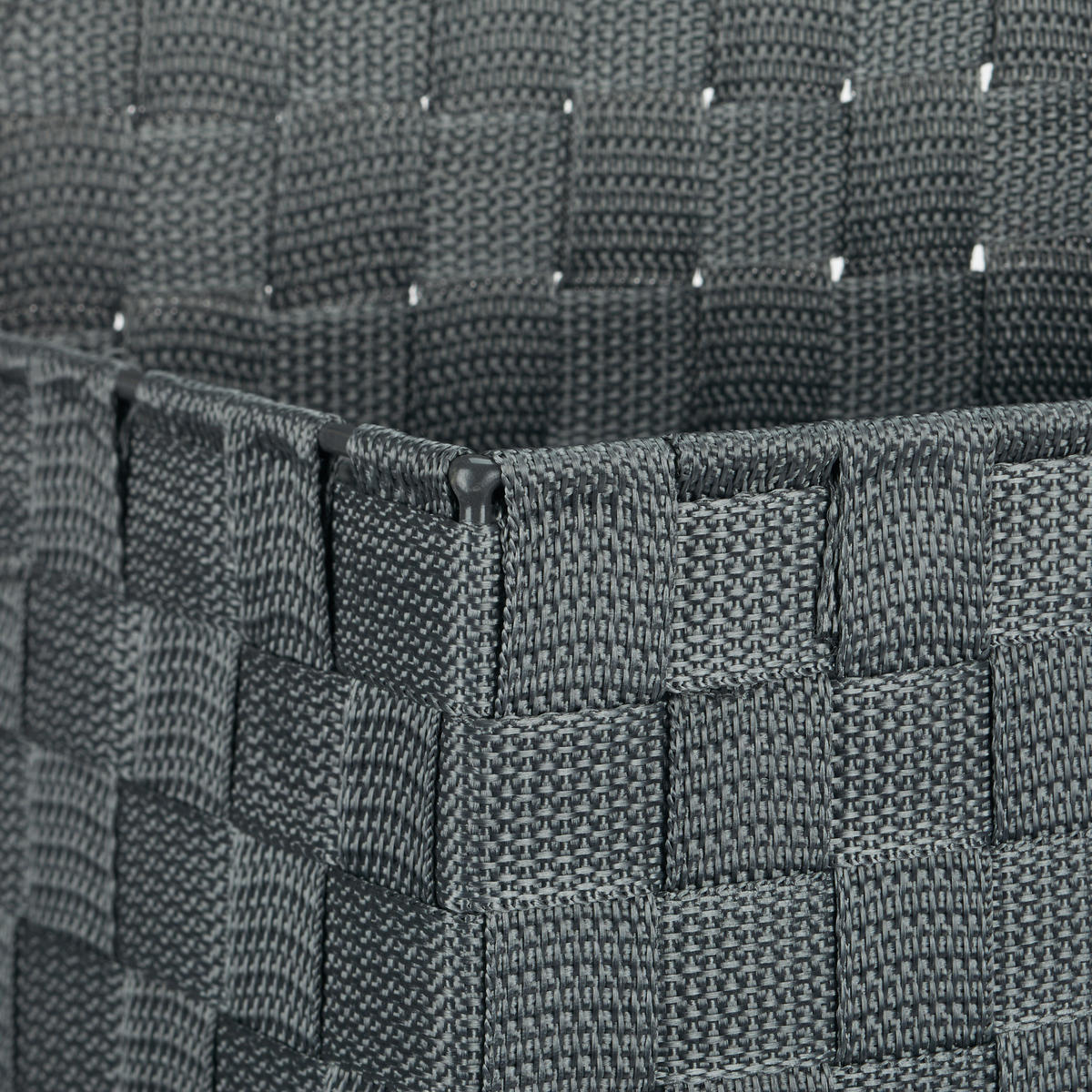 HÄNGEORGANIZER - Grau, Kunststoff/Metall (25/75/15cm) - Relaxdays