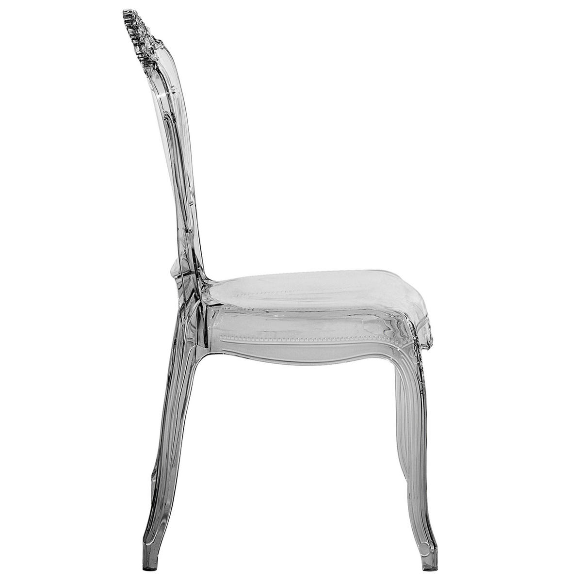 ÉTKEZŐSZÉK 2 darabos Szett Műanyag Fekete Vermont - fekete, műanyag (52/98/53cm) - Beliani