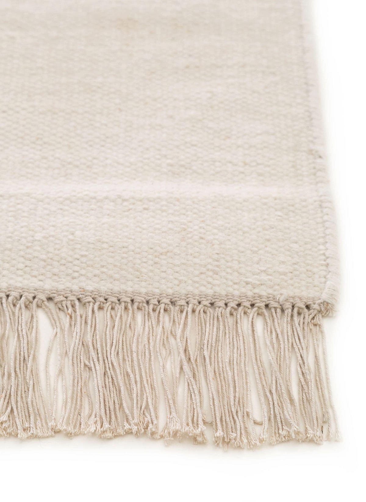 TEPPICH Liv Cream 80x250 cm - Creme, Textil (80/250cm) - benuta Pop