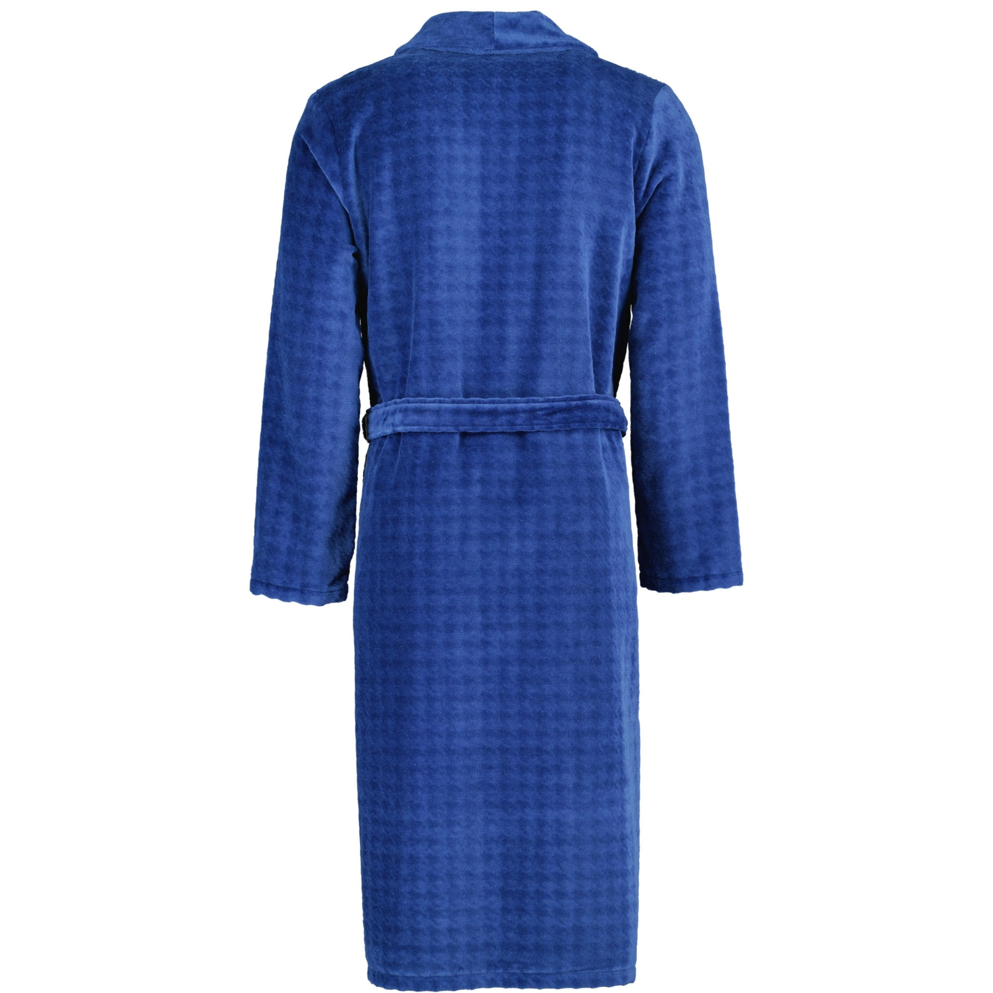 BADEMANTEL HERREN SCHALKRAGEN LUXURY HOME 1716 SAPHIR - 166 - Blau, Textil (Snull) - Cawoe