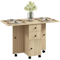 ESSTISCH Naturholz 1 Stück - Beige, Kunststoff (120/60/76.5cm) - GiPP