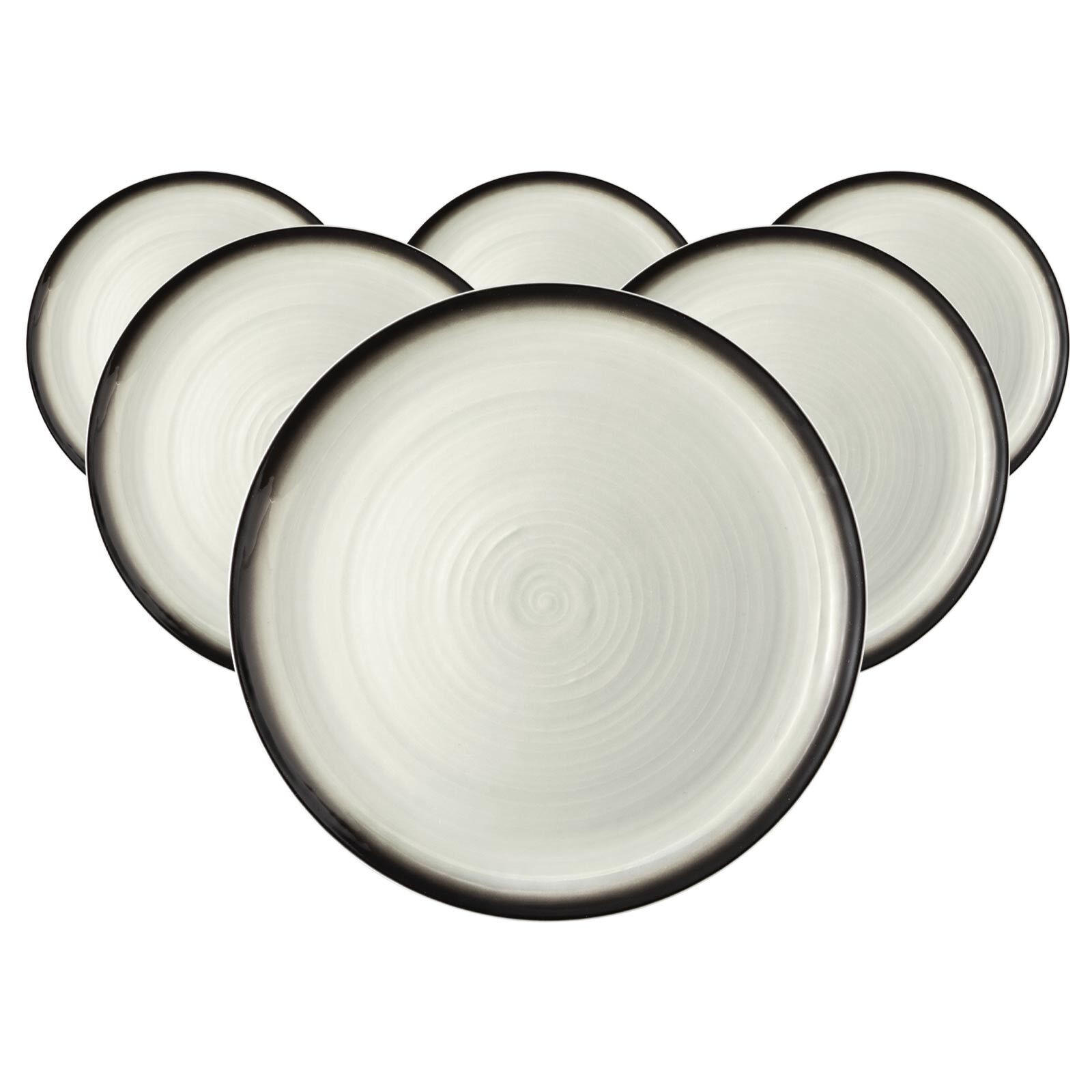 SPEISETELLER Terra Corso ø 27,5 cm 6er Set - Beige/Grau, Keramik (27.8cm) - Seltmann Weiden