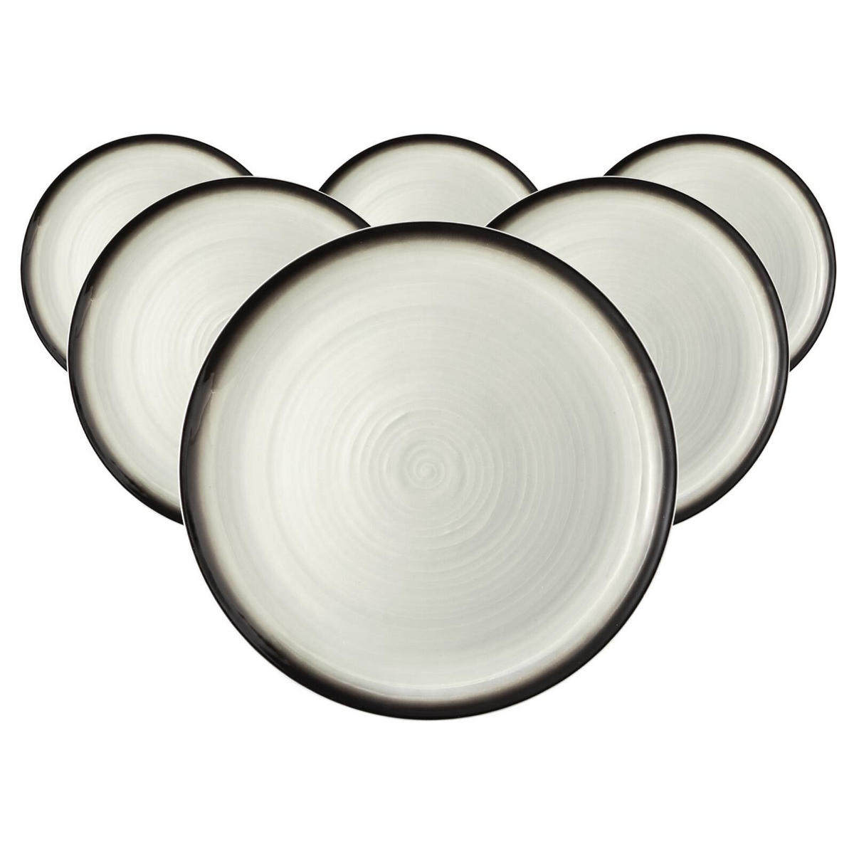 SPEISETELLER Terra Corso ø 27,5 cm 6er Set - Beige/Grau, Keramik (27.8cm) - Seltmann Weiden