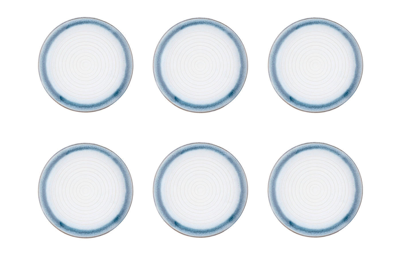 TELLER Cosmos Ø21,5cm - 6er-Set - Azur - Blau, Keramik (21.5cm) - Björn