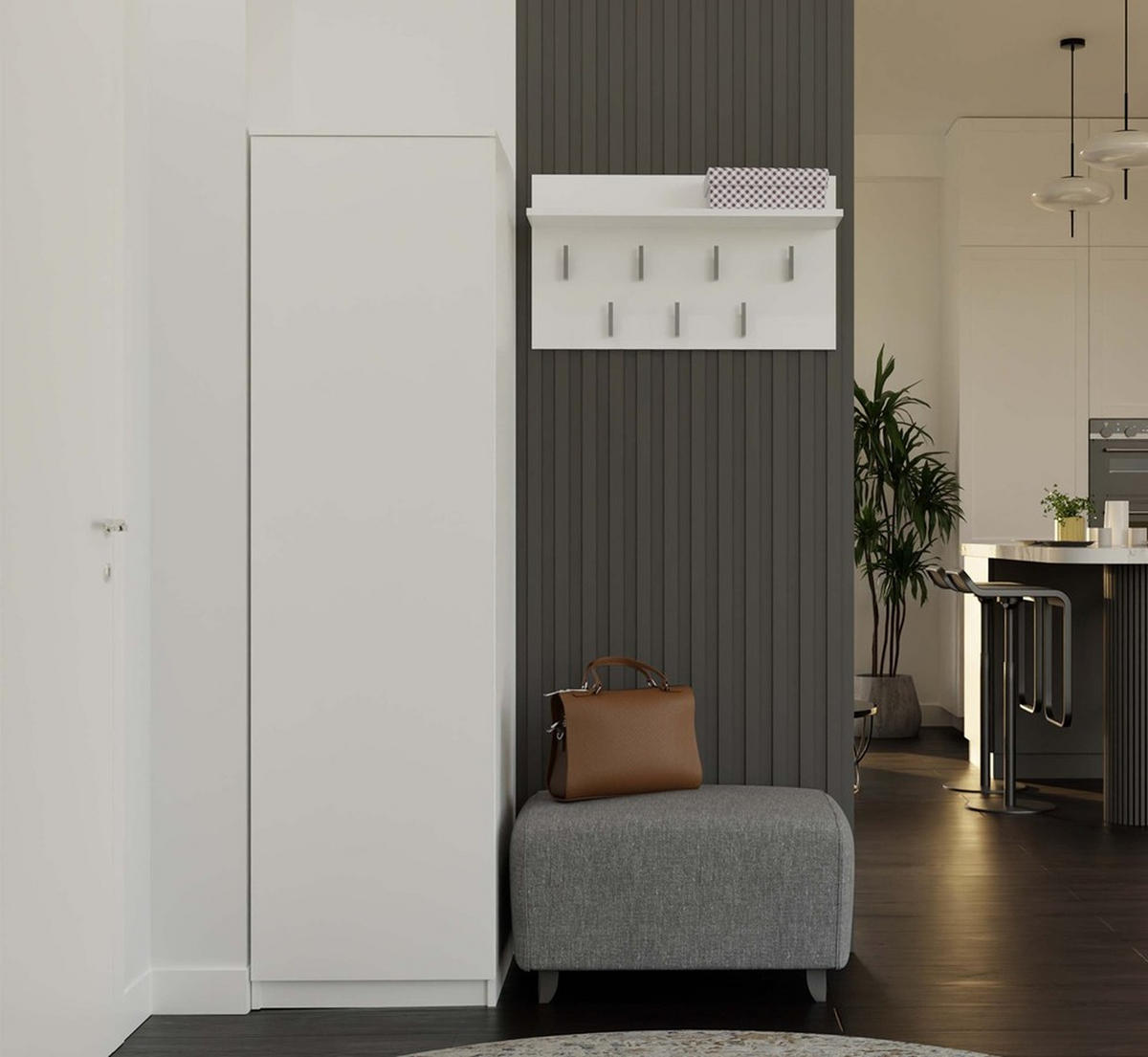 KLEIDERSCHRANK Artisan 50/180/50 - Eiche Artisan, Holzwerkstoff (50/180/50cm) - RAUMHIRSCH FURNITURE