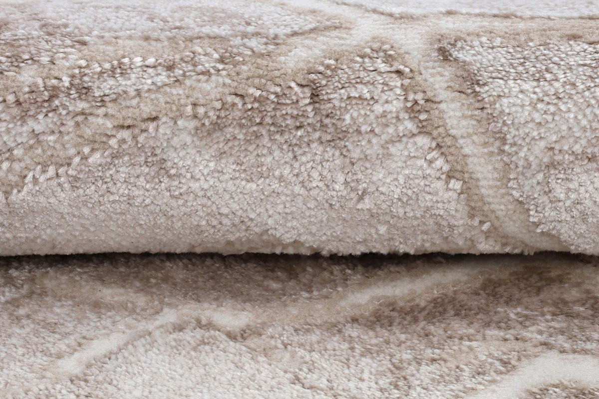 TEPIH bež krem apstraktni - 200 x 300 cm - bež, tekstil (200/300cm) - Mazovia