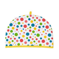 TEA COSY – Stoff-Teewärmer Bunte Punkte - Multicolor, Textil (36/24/36cm) - Homescapes