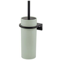 WC-GARNITUR SAVONA, salbei, Kunststoff - Salbeigrün, Kunststoff (12/36.5/13cm) - bremermann