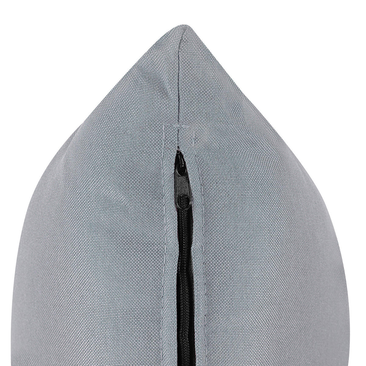 ECKSOFA Polsterbezug Hellgrau Vikna - Hellgrau, Textil (250/140cm) - Beliani