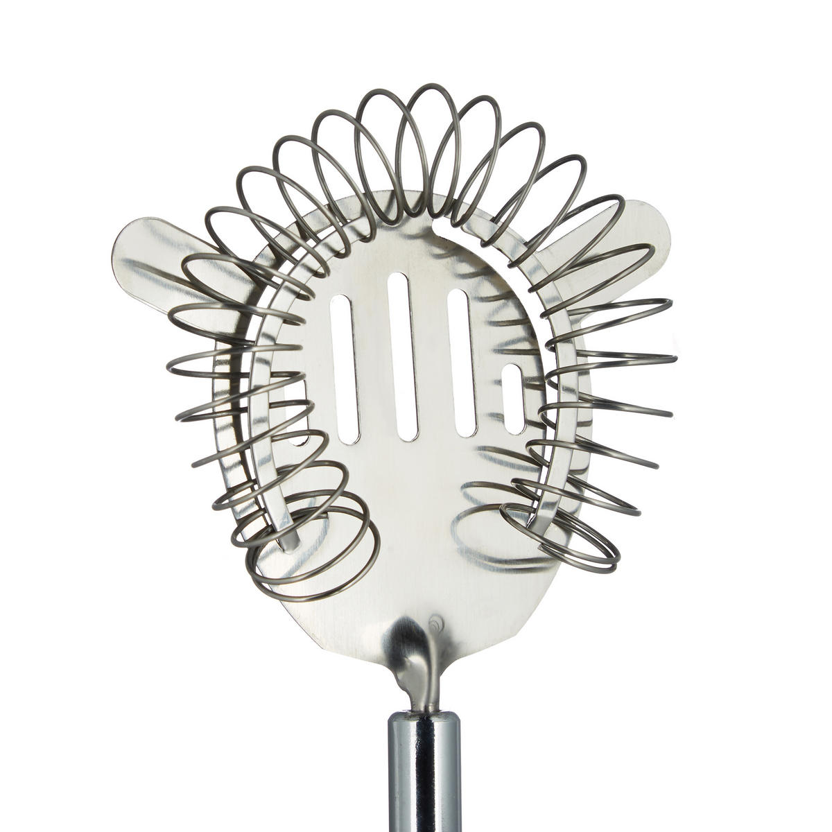 KOKTAILOVÁ súprava 5 ks. - strieborná, kov (25.5/9/29cm) - Relaxdays