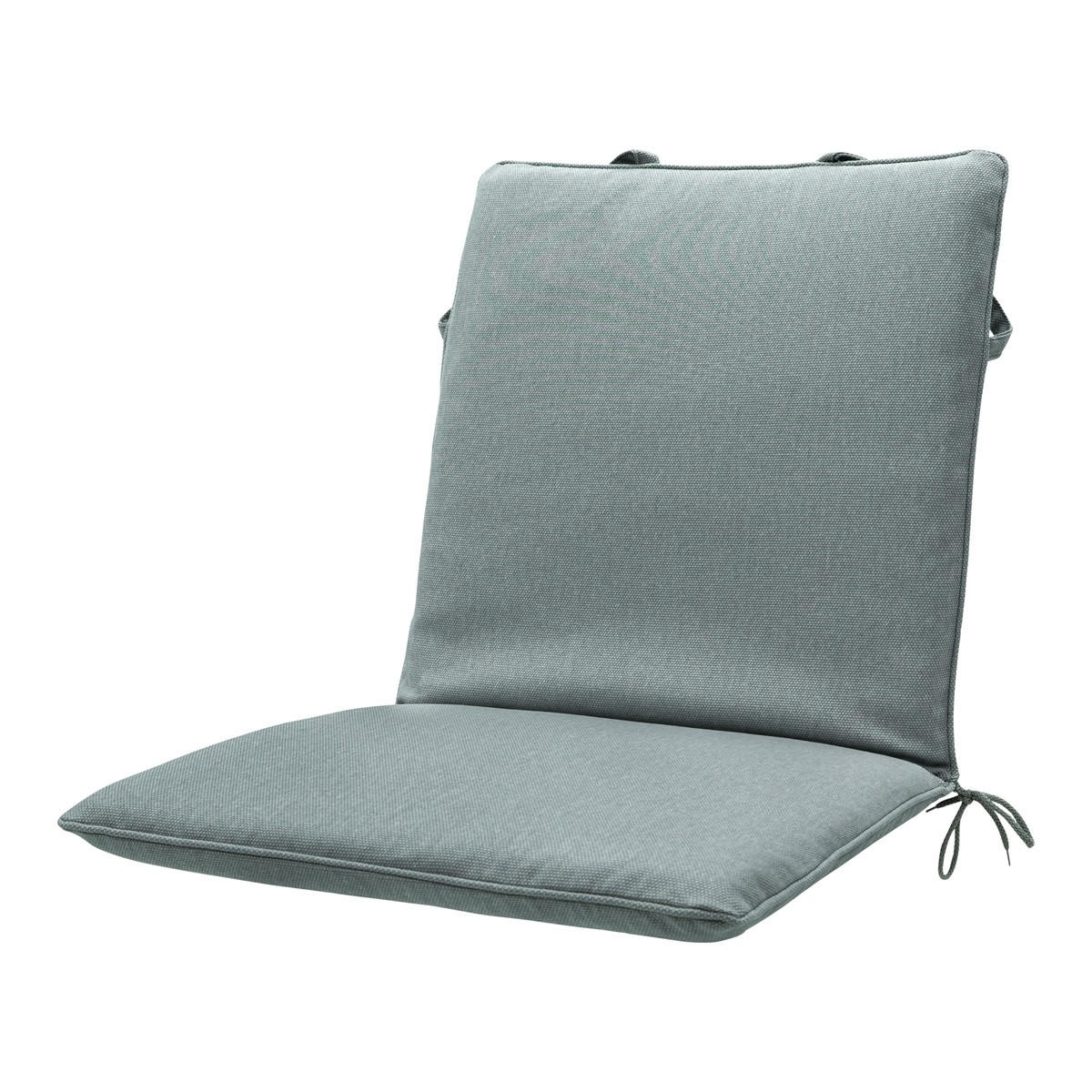 GARTENSTUHLKISSEN Canvas 97/49 cm 4er-Set - Silberfarben, Textil (49/6/97cm) - Madison