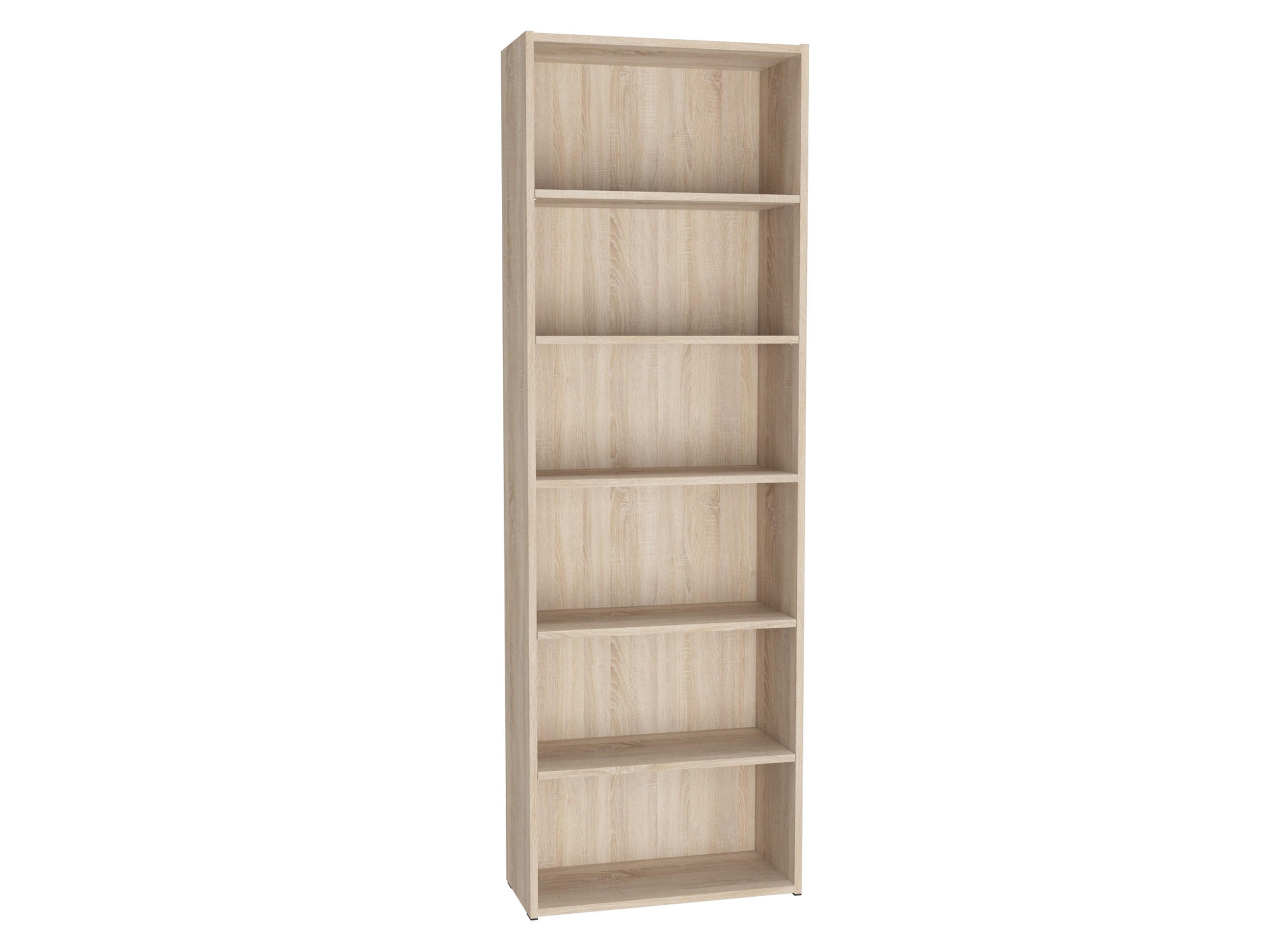 BÜCHERREGAL Sonoma Eiche 60/181/26 - Sonoma Eiche, Holzwerkstoff (60/181/26cm) - RAUMHIRSCH FURNITURE