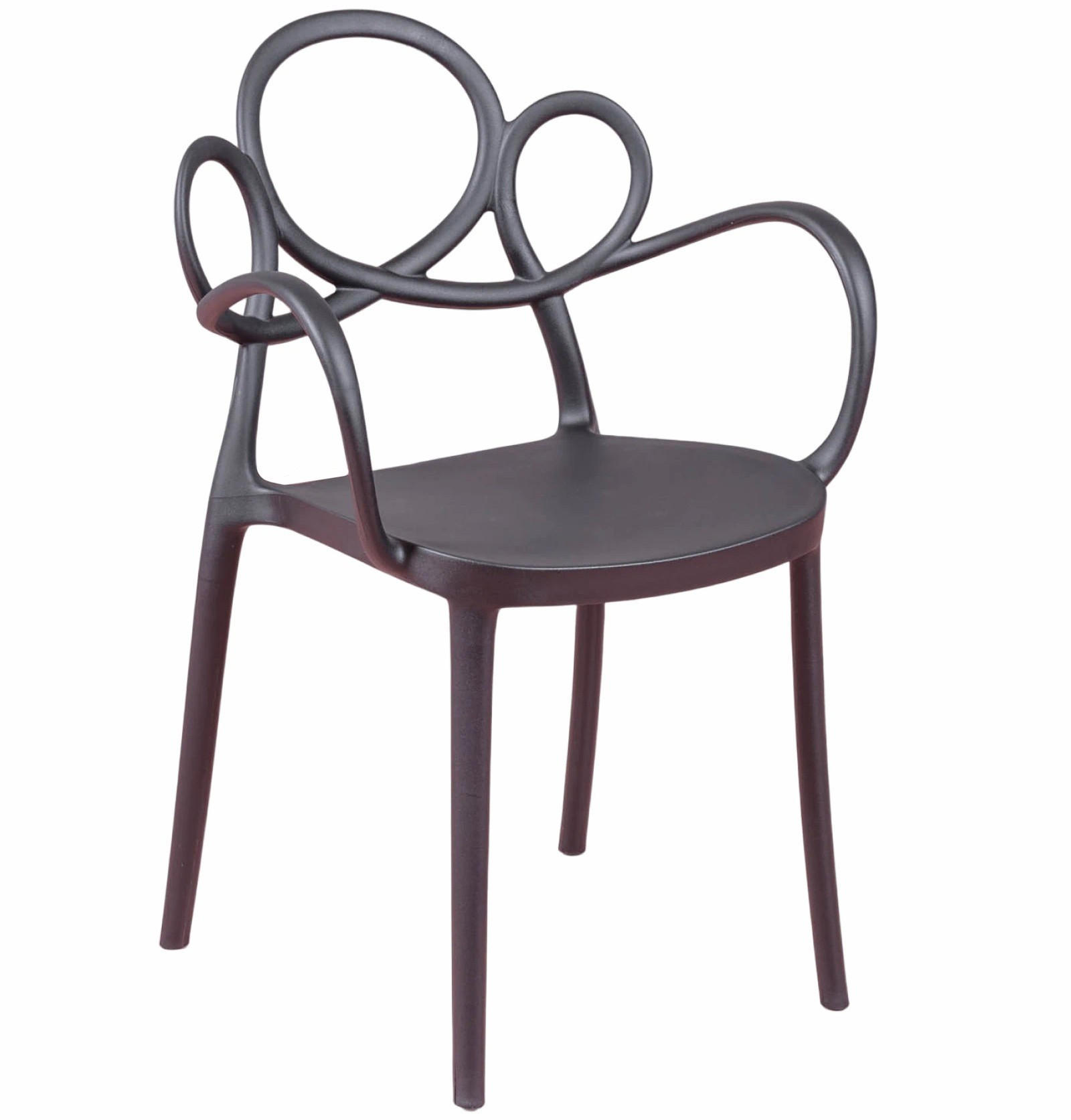 STUHL Kunststoff Schwarz - Schwarz, Kunststoff (56/84/45cm) - Nest Dream