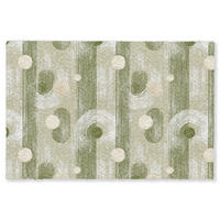 KOBERCE - Umelecké - Moderné - Zelené - 200x140 cm - olivovozelená, textil/plast (200/0.4cm) - OnlyWow