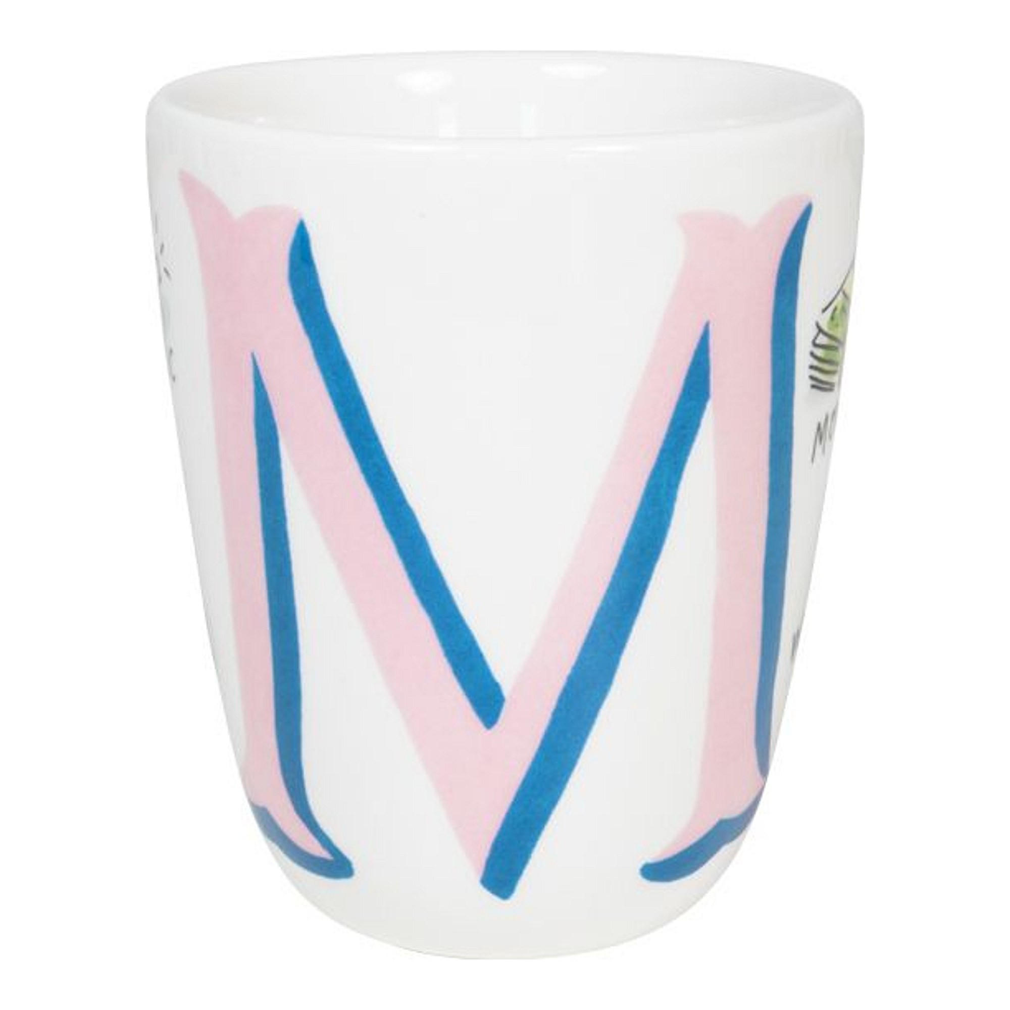 BECHER Liebesbrief M in Bunt - 350 ml - Multicolor, Keramik (0.35L) - Blond Amsterdam