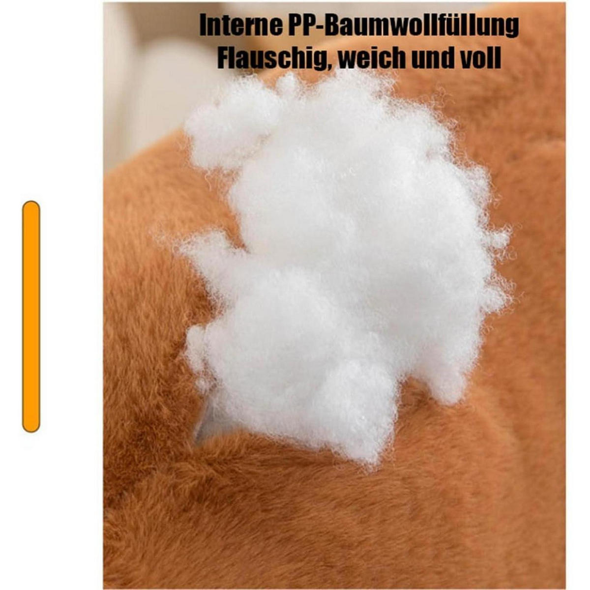 PLÜSCHTIER Capybara 50 cm Braun - Braun, Textil (20/50cm)