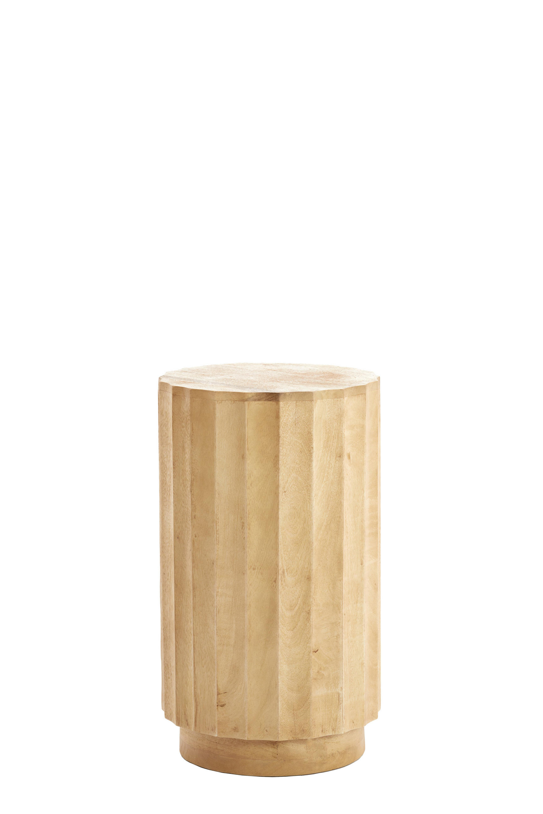 BLUMENSÄULE Ellena Braun 35/35/60 cm - Braun, Holz (35/35/60cm) - Light & Living