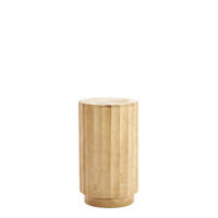 BLUMENSÄULE Ellena Braun 35/35/60 cm - Braun, Holz (35/35/60cm) - Light & Living